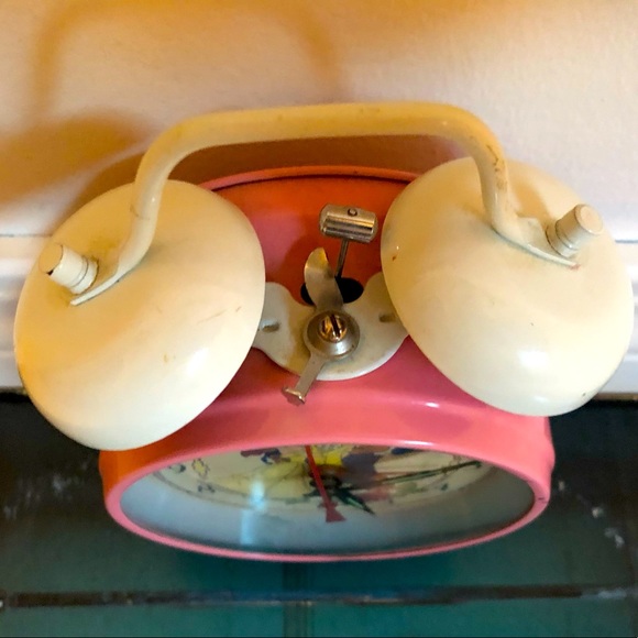 Vintage 1990’s Disney Sunbeam Kids Beauty & the Beast Wind Up Alarm Clock - Picture 7 of 7